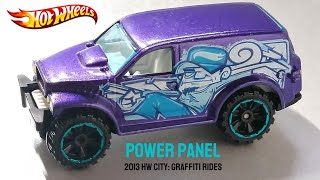 Power Panel 2013 Hw City Graffiti Rides X1691