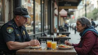 Dein A policeman ate lunch with a homeless woman every day, and one day something amazing happened!