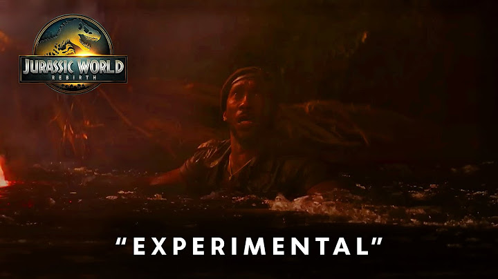 Jurassic World: Rebirth | "Experimental" TV Spot (2025)