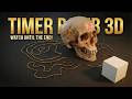 Countdown to Skull Destruction | 3D Bomb Timer Animation