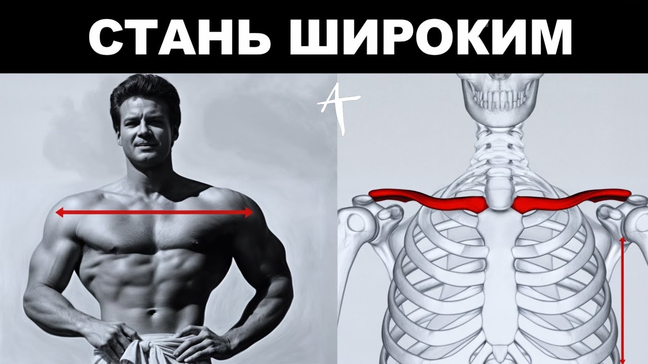 Как сделать Плечи шире, а Талию уже — единственный способ!