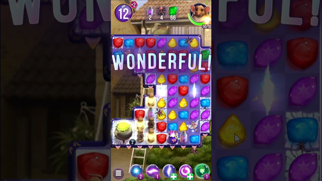Harry Potter: Puzzles & Spells level 716 no boosters