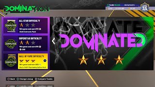 NBA 2K22 MYTEAM SEASON 8 HOW TO BEAT END GAME DOMINATION BEST OF COLLECTOR LEVEL!! END GAME HARDEN!!