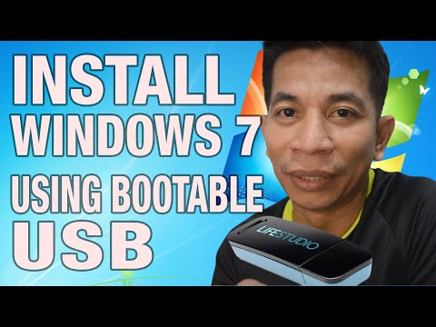 HOW TO install Windows 7 / Windows 10 using USB flash drive