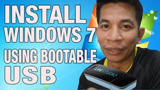 HOW TO install Windows 7 / Windows 10 using USB flash drive