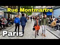 🇫🇷 Walking tour in Paris : "Rue Montmartre" 🚶