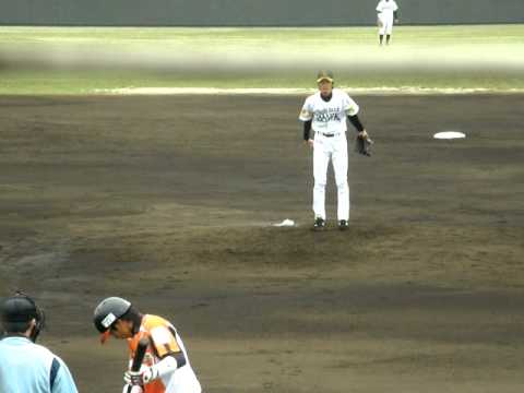 2011.4.16 雁ノ巣ホークス 二保旭 愛媛マンダリンパイレーツ戦