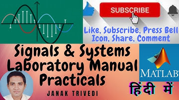 Practical 9: To check the given signal is Causal or not with the help of Matlab || Signals_System