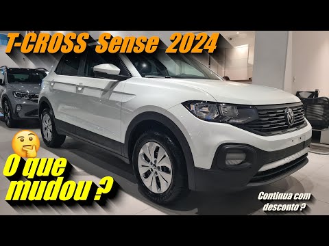Vídeo do T-cross Sense 1.0 TSi 2024