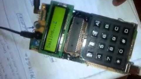 Phone call with pic16f and gsm