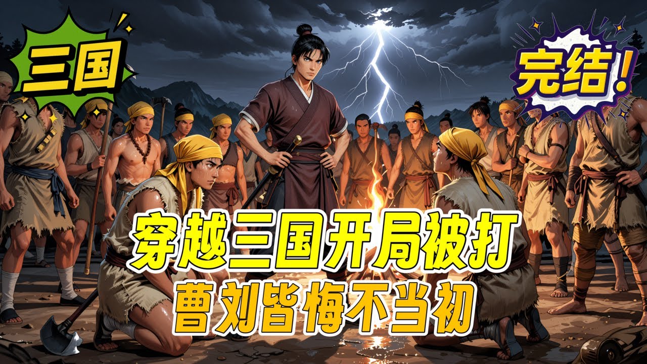 完结《穿越三国开局被打：曹刘皆悔不当初》好好好，你们这么玩是吧，做不成谋士，那我只好一统天下。#穿越 #三国 #战争 #完结 #有声书 #一口气看完