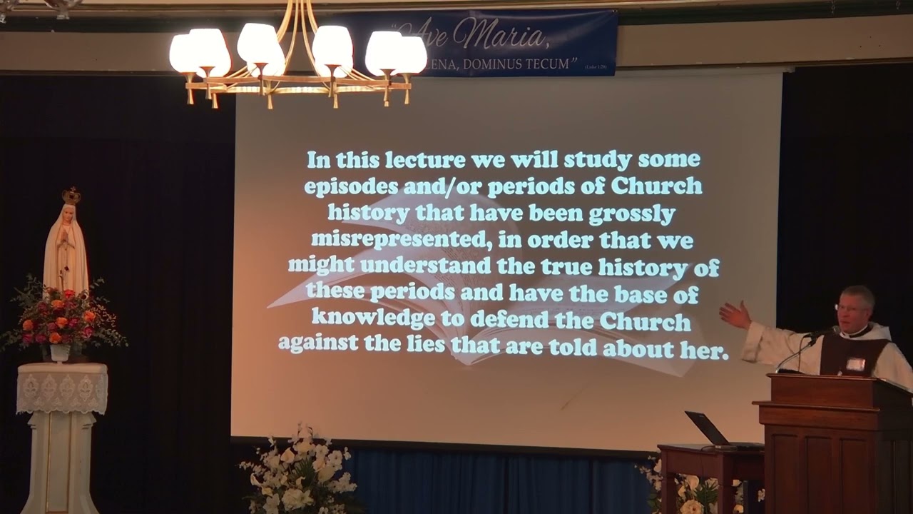 Father Benedict Hughes: How to Answer the Lies against the Catholic Church
