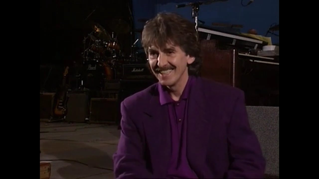 George Harrison - Interview at Royal Albert Hall (April 6, 1992, MTV footage)
