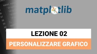 Personalizzare grafici - Matplotlib Python Tutorial Italiano 02