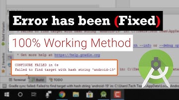 [Solved] How to Fix Failed to find target with hash string 