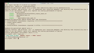 Creating an example model for RSpec to test