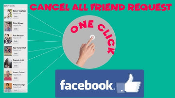 How To Cancel All Sent Friend Request On Facebook In Just One Click 2017