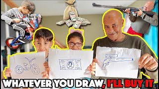 I'll Buy Whatever You Can Draw Challenge!!