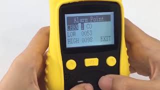 Easy Carrying Multi Gas Detector 4 In 1 Toxic Gas Analyzer