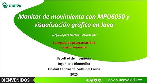Monitor de Movimiento con MPU6050 y visualización gráfica en Java