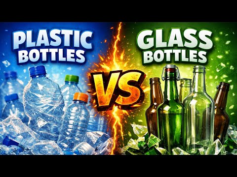 Plastic Bottles vs Glass Bottles | Which Is Safer to Use? | Glass Bottles vs Plastic Bottles Compare