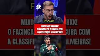 KKKKKKK! O FACINCANI FOI À LOUCURA COM A CLASSIFICAÇÃO DO PALMEIRAS CONTRA O CERRO PORTEÑO!
