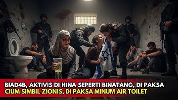 TERBONGKAR‼️Aktivis Misi Kemanusiaan ke Gaza Disiksa di Penjara Israel