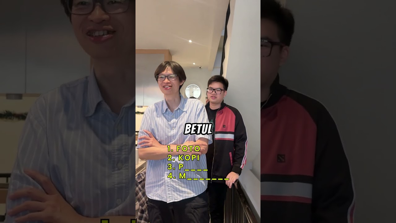 KATA NYA NYAMBUNG SIHHH, TAPI KOK JAUH JUGA😂