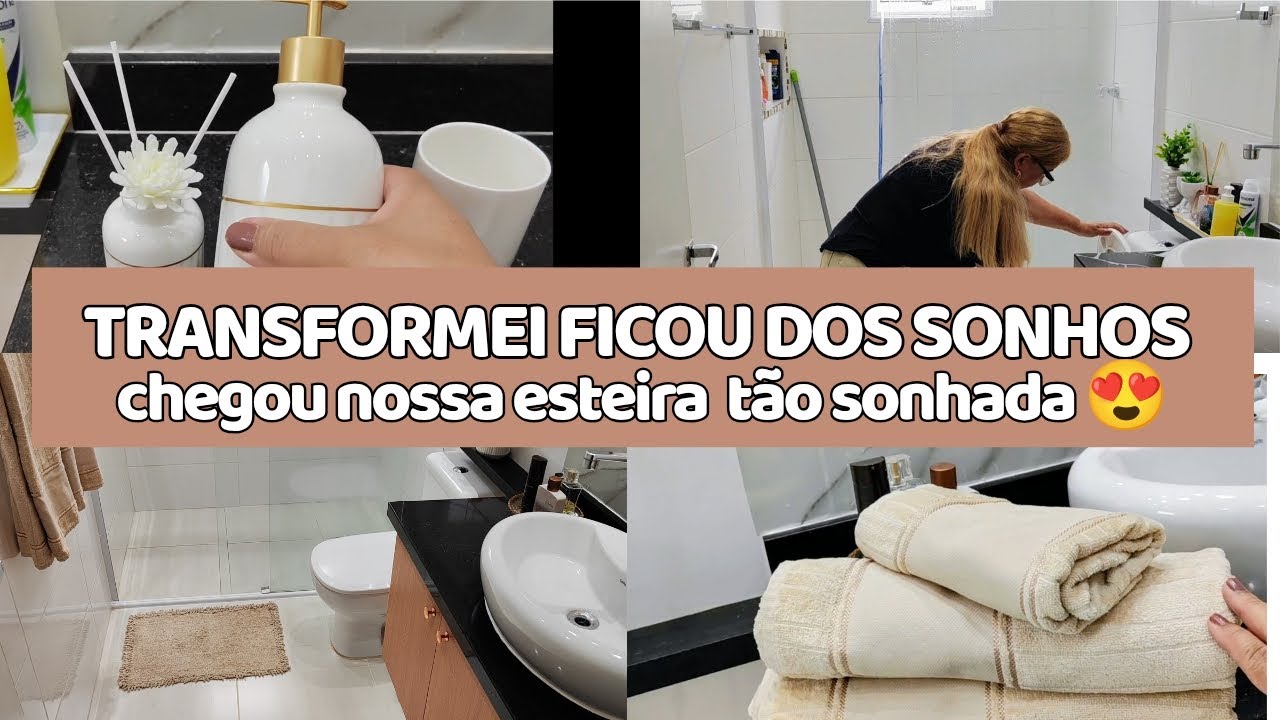 TRANSFORMEI FICOU DOS SONHOS ESSA DECORAÇÃO 😍  Chegou Nossa Esteira!