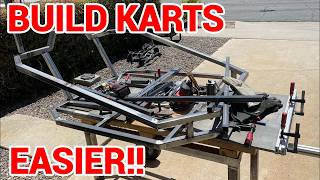 GrandDaddy Go Kart from SpiderCarts - steel angle cutting tips.