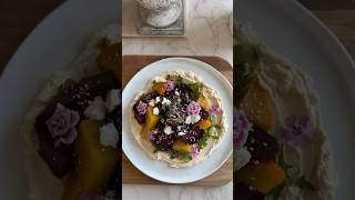 WHIPPED GOAT CHEESE & BEETROOT SALAD - full recipe on my website🌸💘 WHIPPED GOAT CHEESE & BEETROOT SALAD - full recipe on my website🌸💘