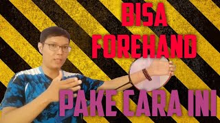 TEKNIK DASAR FOREHAND BADMINTON