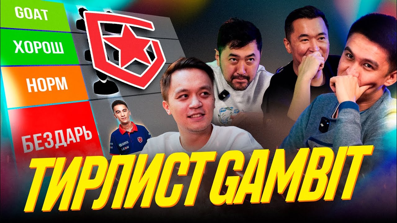 ВЫБИРАЕМ ЛУЧШЕГО ИГРОКА GAMBIT - *вы будете в шоке* | ТИРЛИСТ