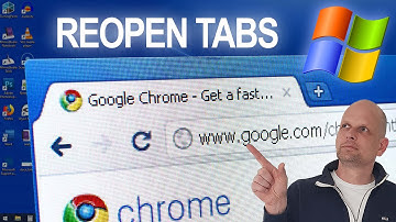 HOW TO REOPEN CLOSED TABS IN GOOGLE CHROME