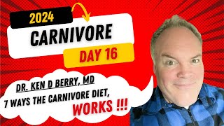 SAY 16: CARNIVORE: A Great video from Dr. Ken Berry, MD !!!