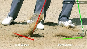 Bunker Tips: Wedge bounce explained