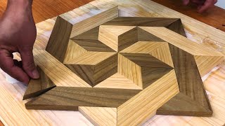 Amazing Woodworking Ideas  Making Unique Wall Clock  Creative DIY