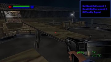 The world is not enough N64 (100%) One life mode and SetBack ON ALL DIFFICULTIES and then all cheats