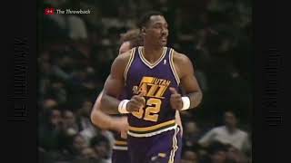 Utah Jazz NY KNICKS MSG Dec 19 1989