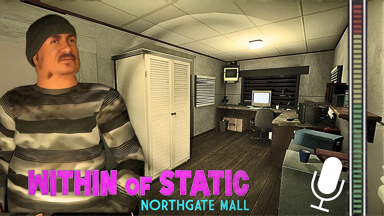 Zostałem Nocnym Stróżem w Markecie | Within of Static - Northgate Mall | Indie Horror Game