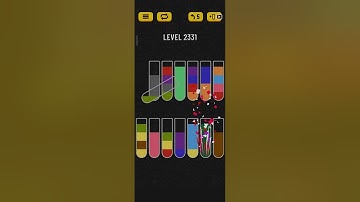Water sort puzzle level 2331
