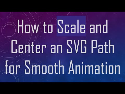 How to Scale and Center an SVG Path for Smooth Animation