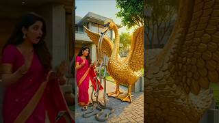The Golden Swan's Curse! Do not Be Greedy! #aianimation #karma #goldenswan #moral #curse