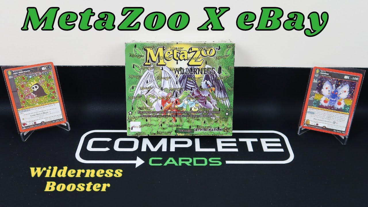 MetaZoo x eBay Wilderness Booster Box