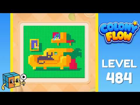 Colony Flow Level 484 Walkthrough Solution