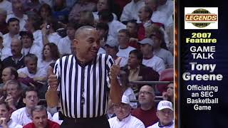 Life of a College Basketball Referee, Tony Greene