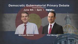 9NEWS Democratic Gubernatorial Primary Debate