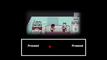 Deltarune Ch. 4 Thorn Ring Scene - Snowgrave/Weird Route