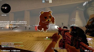 CSGO ZOMBIE ESCAPE ze_cursed_bear_tales_v1_2 All Stage On Ghostcap