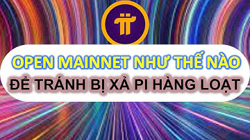 Open Mainnet như thế nào để tránh bị xả Pi hàng loạt #pinetwork #pi #picoin #coin #crypto